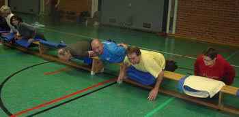Gymnastikgruppe